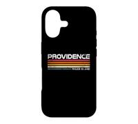Providence Rhode Island Retro Stripes Vintage City Design Case for iPhone 17