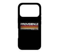 Providence Rhode Island Retro Stripes Vintage City Design Case for iPhone 17 Pro