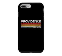 Providence Rhode Island Retro Stripes Vintage City Design Case for iPhone 7 Plus/8 Plus
