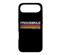 Providence Rhode Island Retro Stripes Vintage City Design Case for iPhone Air