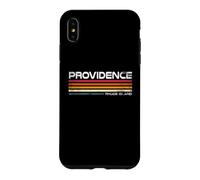 Providence Rhode Island Retro Stripes Vintage City Design Case for iPhone XS Max