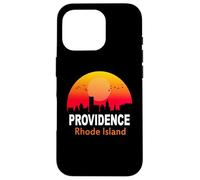 Providence Rhode Island Vintage Retro Sunset City State USA Case for iPhone 16 Pro