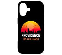 Providence Rhode Island Vintage Retro Sunset City State USA Case for iPhone 17