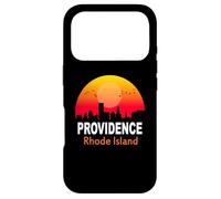 Providence Rhode Island Vintage Retro Sunset City State USA Case for iPhone 17 Pro