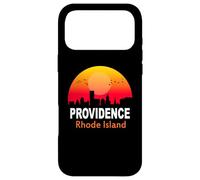 Providence Rhode Island Vintage Retro Sunset City State USA Case for iPhone 17 Pro Max