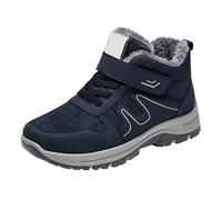 PROVIMIR Comfort Winter Sneakers Women Plush Lined Ankle Boots for Cold Day