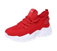 PROVIMIR Women's Knit Chunky Trainers, Breathable Platform Daily Walk Shoes