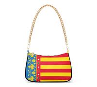 Province Flag Small Hobo Purse Women Designer Handbag Print Floral Shoulder Purses Zipper Closure