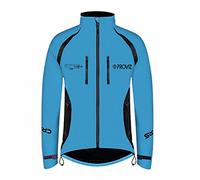 Proviz CRS Mens Hi Vis Cycling Jacket - Waterproof Cycling Jacket, REFLECT360 Plus Technology, Reflective Cycling Rain Jacket, Men’s Cycling Jacket