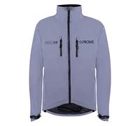 Proviz Men’s City REFLECT360 Reflective Jacket - Cycling Jacket for Men, Waterproof, Windproof, Full Reflectivity, Seam Sealed Hi Vis Cycling Jacket with Fleece Collar