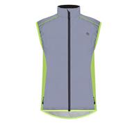 Proviz Mens Active Reflective gilet - REFLECT360 Outdoors Sports Vest, Reflective Cycling Jacket, Windproof, Water-resistant, Hi-Vis Running gilet