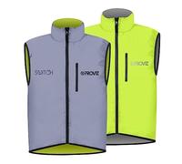 Proviz Men's Switch Reflective Proviz Men's Switch Reflective Cycling Gilet - Silver/Yellow, Large (pack of 1)