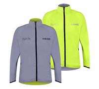 Proviz Men's Switch Waterproof Cycling Jacket Hi Visibility Reflective Reversible Windproof Bike Coat