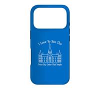 Provo City Center Utah Temple, I love to see my temple happy Case for iPhone 17 Pro