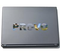 Provo Laptop Sticker Laptop Skin 290 mm with sights