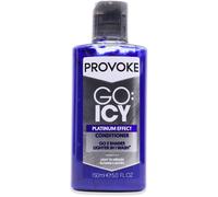PROVOKE Touch of Silver Go Icy Conditioner 150 ml, Icy Platinum Look in Just 1 Wash, Triple Toning Technology to Cool Down Warmer Brassy Tones for an Extra Light Colour, Enriched Keratin to Hydrate