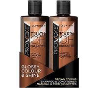 PROVOKE Illuminex Touch Of Brunette Enhancing Shampoo and Conditioner Duo Pack 200ml, Adds Vibrancy & Covers First Greys For Brunette Hair