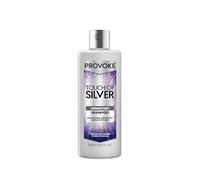 Provoke Touch of Silver Shampoo 200ml | For silver, white and grey hair | Infused with Caffeine, Niacinamide and Provitamin B5