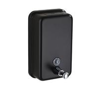 ProWashroom Pro-Washroom Manual Pump Soap Dispenser BLACK Wall Mounted Large Commercial 1L