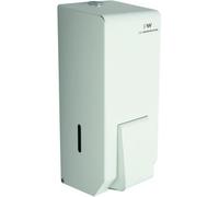 ProWashroom PW PROWASHROOM White Stainless Steel Soap Dispenser for Commercial Bathrooms 900ml Wall Mounted