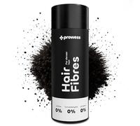 Prowess Dark Brown Cotton Hair Building Fibres Bundle, Thinning Hair Solution, Instant Impact, Men All Ages, 25g (Pack of 1)