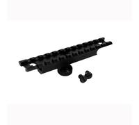 ProWildGear For M4/M16 Series Grip Adapter Rail Mount Scope 12 Slot Optic Picatinny Scope Base 20mm AR Flat Top For Rifle Scope Rear Sight Mount