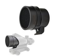 ProWildGear Honeycomb Mesh Protective Cover Scope Round Kill Flash Anti-Reflection Device for ACOG 4 x 32 Scopes (BK)
