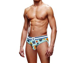 Prowler Autumn Scene Open Brief Blue & White, Size XXL 36"-38" Waist - Comfortable and Stylish Autumn Scene Open Brief