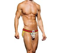 Prowler Berlin Jock Strap Yellow & Red - Berlin Range, Size S 28"-30" Waist