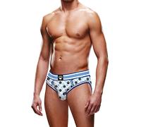 Prowler Black & White Backless Brief, Super Comfy Large 32-34" - Comfortable Black & White Backless Brief, Size L