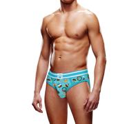 Prowler Christmas Pudding Brief Blue, XS