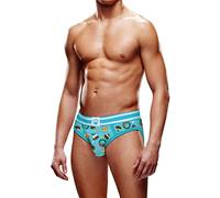 Prowler Christmas Pudding Brief XXL - Features Our Classic Paw Logo on the Waistband - (UK Size - 36"-38") Blue