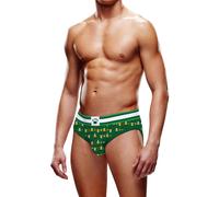 Prowler Christmas Tree Brief Green
