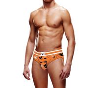 Prowler Halloween Spooky Fun Brief Orange