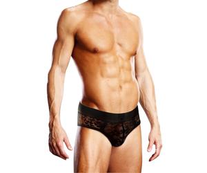 Prowler Lace See-Through Brief Black, XXL