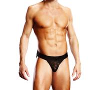 Prowler Lace See-Through Jockstrap Black, XXL