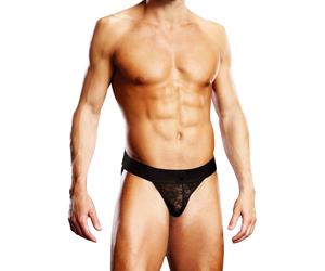 Prowler Lace See-Through Jockstrap Black, XXL