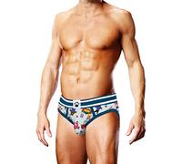 Prowler Leather Pride Brief Medium - UK Waist Size - 30" - 34" - One Count Multicolor