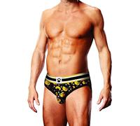 Prowler Leather Pride Brief XXL - UK Waist Size - 36" - 40" - One Count Multicolor