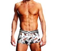 Prowler Leather Pride Trunk White & Black, S