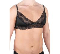 Prowler Men's Lace Bra - Medium - Black Black
