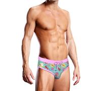 Prowler Men's Letter Swimming Trunks, Multicoloured, L