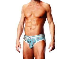 Prowler Miami Brief Blue & White, XXL