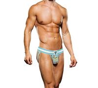 Prowler NYC Blue & White Jock Strap - New York City Themed Underwear, Size XXL 36"-38" Waist