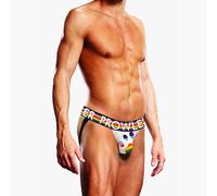 Prowler Oversized Paw Jock Strap,White Gay Underwear,Stretch Brief for Men