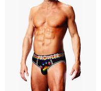 Prowler Oversized Paw Open Brief Black Gay Male Sexy Underwear