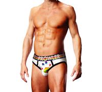 Prowler Oversized Paw Print Brief White, XXL