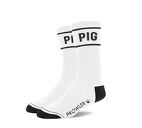 Prowler Pig Socks - White Cotton Blend Foot Fetish Socks