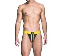 Prowler RED Ass-less Jock Yellow L - UK Waist Size - 32" - 36" - One Count