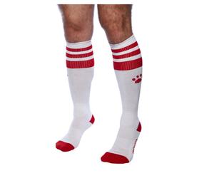 Prowler RED Football Sock White/Red